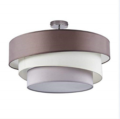 复古简约北欧乡村美式创意三层亚麻布艺客厅餐厅卧室书房吸顶灯,电子元器件市场,电线扎带/束线带,淘宝优惠券,粉丝福利购,淘宝优惠卷