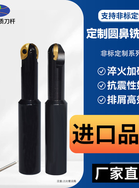 生产BCF球头立铣刀杆RCF铣刀杆BCFL球形铣刀柳叶刀片刀杆