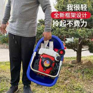 船式喷灌机四冲程汽油机水泵农用自吸船仔机浇菜水泵漂浮泵配件