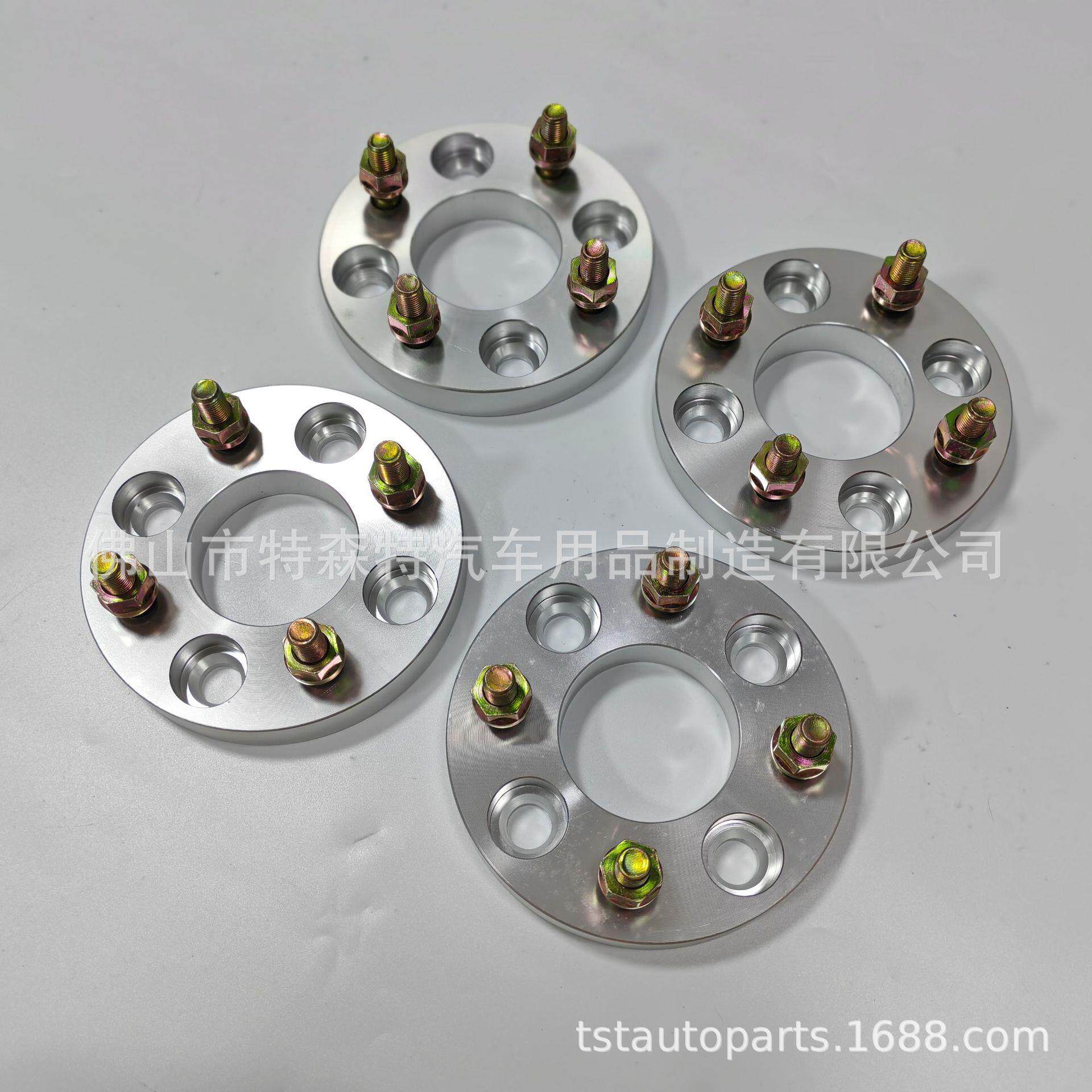法兰盘 汽车轮胎垫片4*108轮毂加宽 20mm 轮毂变位器 铝合金T6063