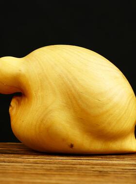 小叶黄杨木雕家居禅意雕刻木质摆件饰品茶道香道创意艺术装饰无相