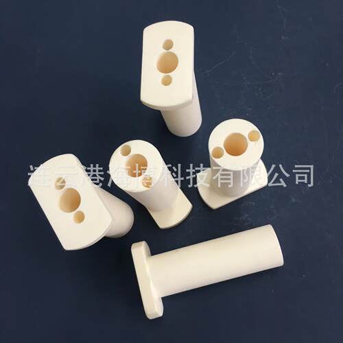 99.5%氧化铝陶瓷管 耐高温耐磨陶瓷支撑 陶瓷加热绝缘管 陶瓷支架