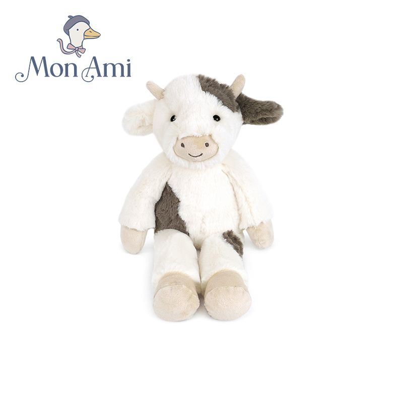 monami莫奈美奶牛伊达毛绒玩偶