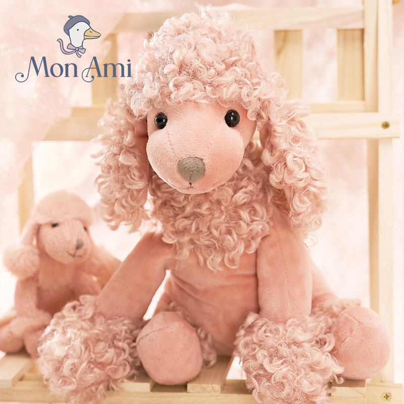 MONAMI儿童礼物呆萌小狗毛绒玩具