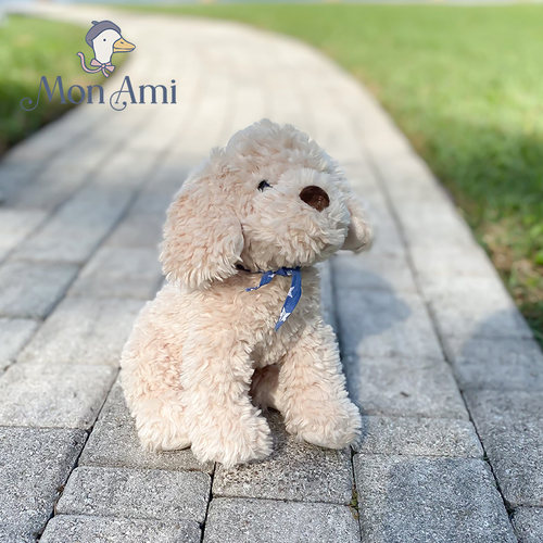 MONAMI贵宾犬小狗毛绒玩偶公仔