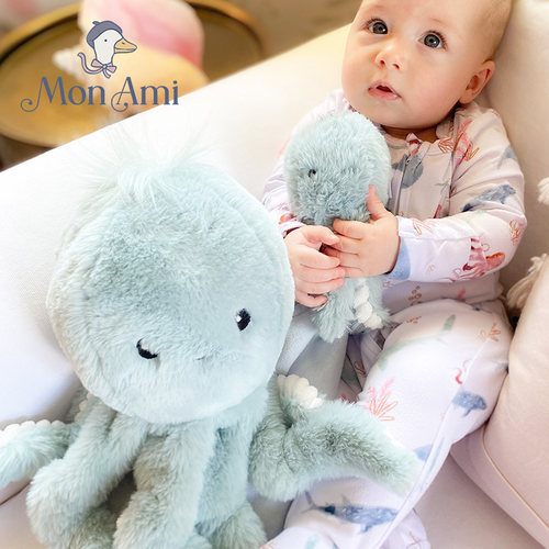 monami可爱八爪鱼海洋毛绒玩偶