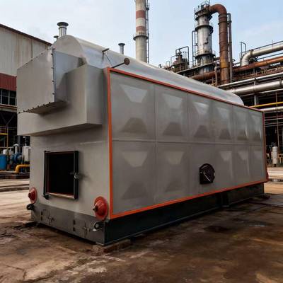 DHZ燃煤生物质卧式手烧蒸汽锅炉2吨4吨6吨
