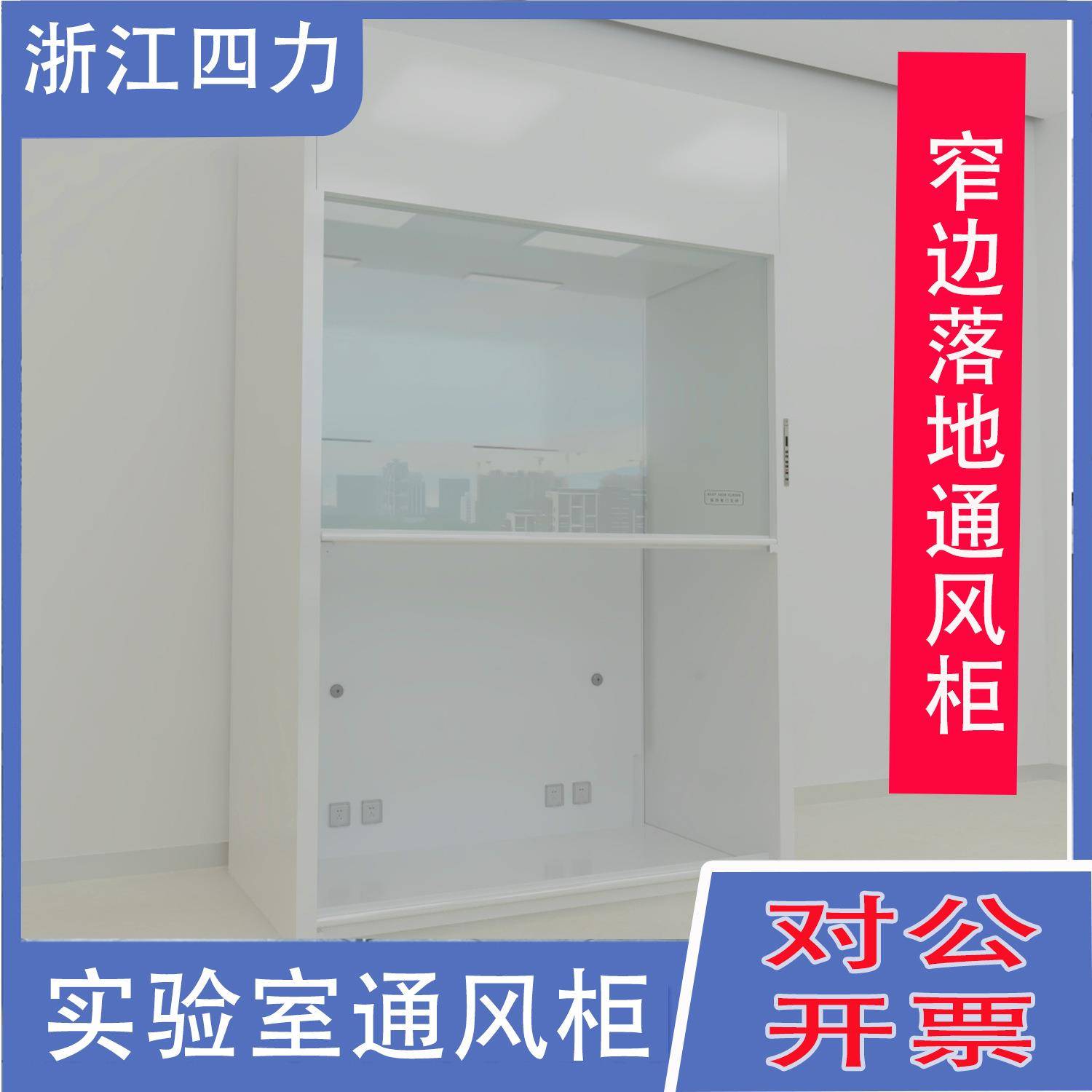 浙江全钢通风橱化学实验室带风机定制耐酸碱落地台式通风柜