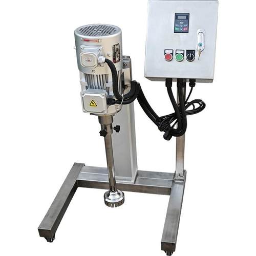 JS60型中试高剪切均质乳化分散机械搅拌机不锈钢混合分散机