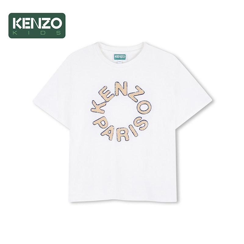 【季末特惠】 KENZO KIDS童装儿童休闲印花短袖T恤K61699图片