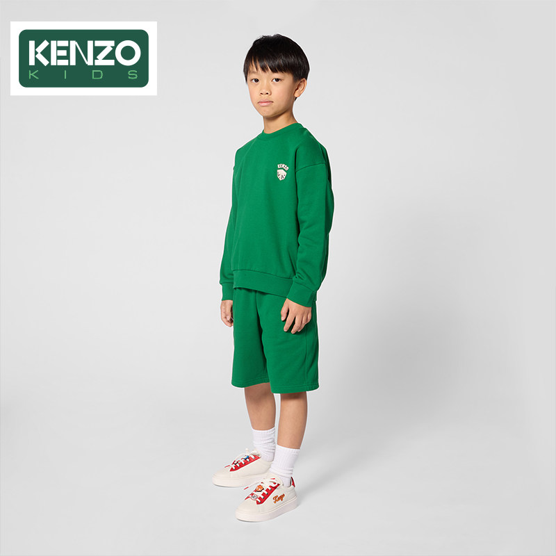 【2026秋冬新品】KENZO KIDS童装儿童休闲圆领卫衣K62163