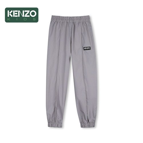 【季末特惠】 KENZO KIDS童装儿童春夏轻薄休闲束脚长裤K61689