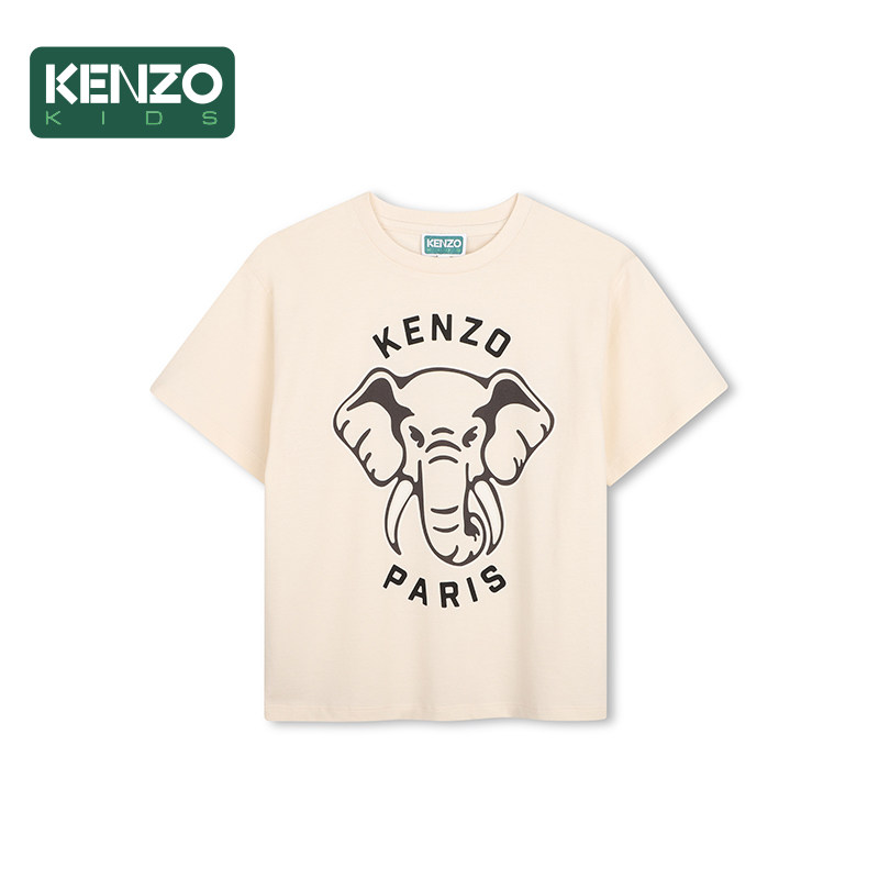 【2026秋冬新品】KENZO KIDS童装儿童休闲短袖T恤衫K62034图片