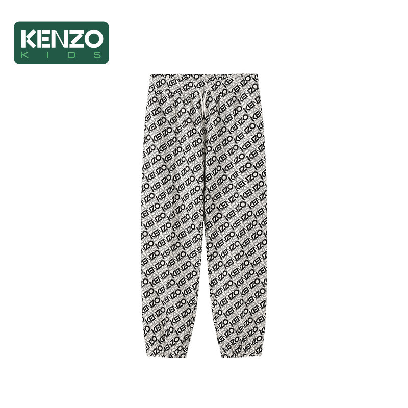 【季末特惠】 KENZO KIDS童装儿童休闲印花长裤K61103