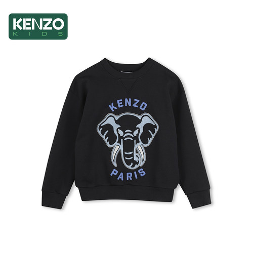 【2026秋冬新品】KENZO KIDS童装儿童休闲印花圆领卫衣K62030
