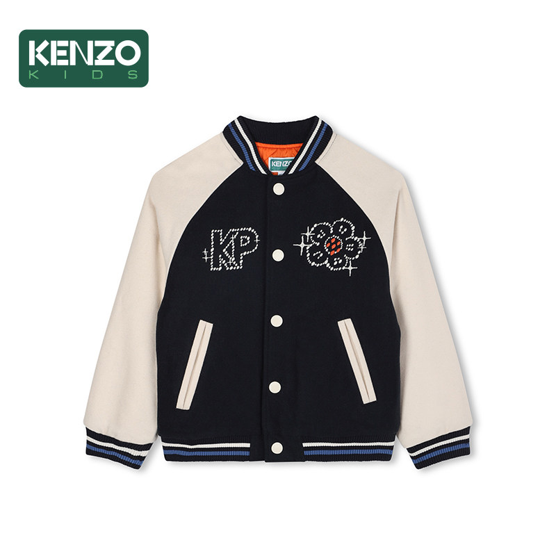 【早秋甄选】 KENZO KIDS童装儿童休闲棒球服外套K61303
