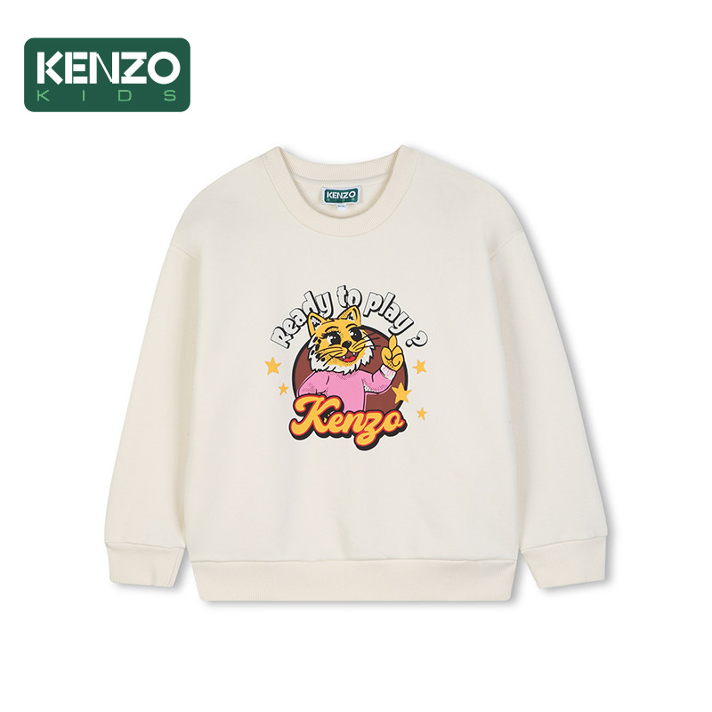 【2026秋冬新品】KENZO KIDS童装儿童休闲印花卫衣K62237