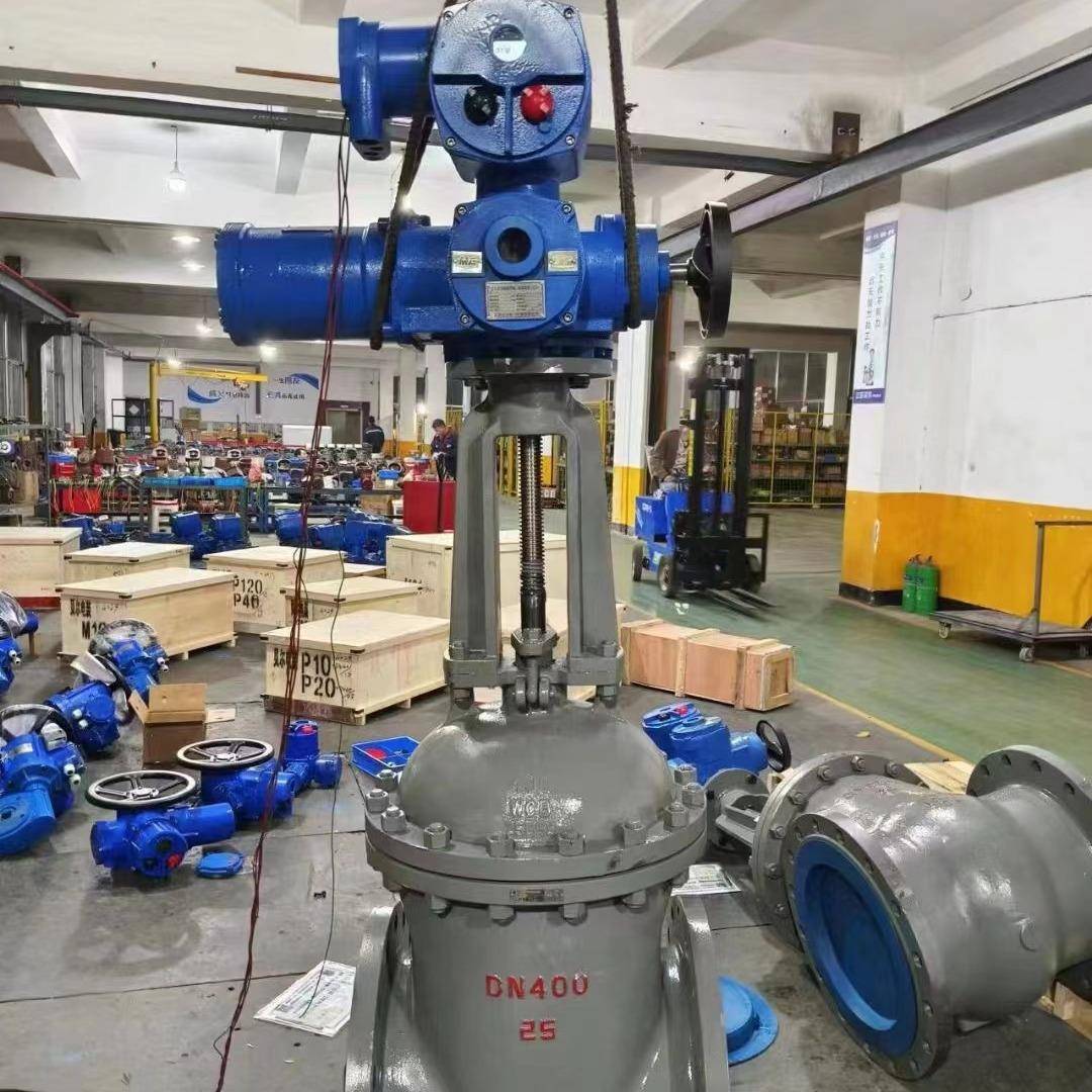 防爆电动闸阀DN200PN16660V配套矿用隔爆兼本安型阀门电动装置
