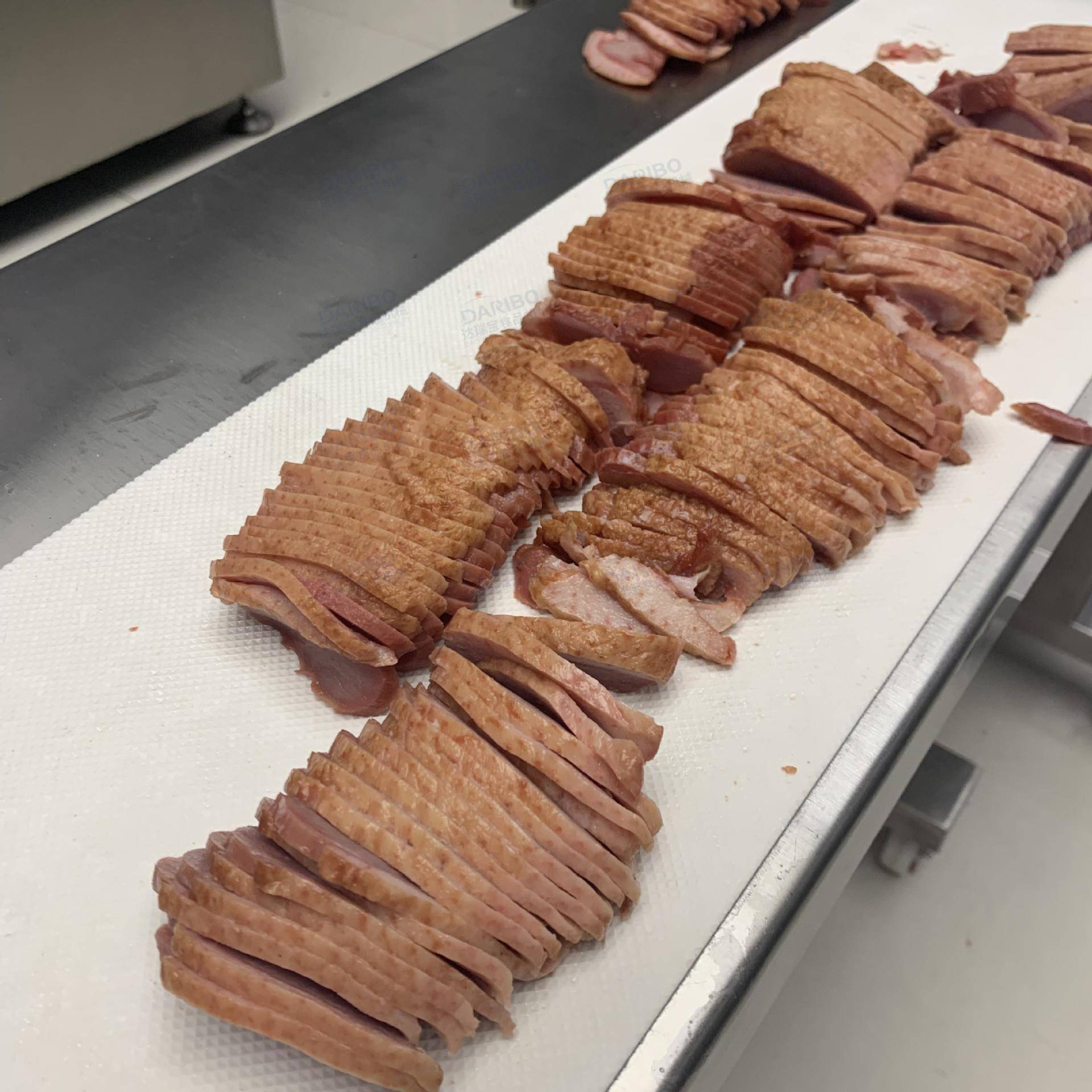 *熟鸡胸肉切片机鱿鱼切圈切段机腊肠腊肉腊味切片切块设备