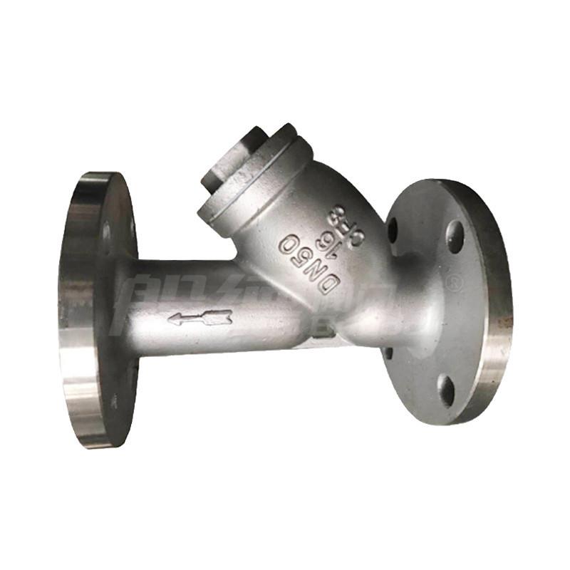 Y型过滤器不锈钢GL41W-16P法兰式过滤器304不锈钢滤网DN150
