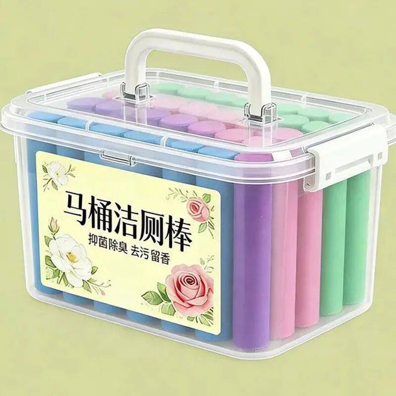 【加长超大浓缩洁厕棒】家庭洁厕棒法式香水清洁棒强力除垢去污渍