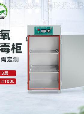 定制60L 工业臭BF-GJ-60氧消毒柜设备单门紫外线氧灭钢菌柜 不锈