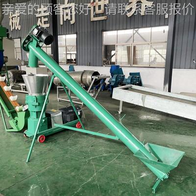 鹅养殖场鸡鸭饲料颗MDK粒机多型号养殖颗粒机兔饲饲料料颗粒机