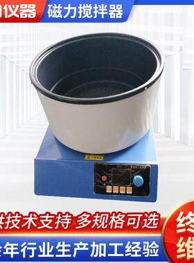 现货供应数显恒温加热磁力搅拌器ZNCL-GS系列磁力搅拌油浴锅厂家