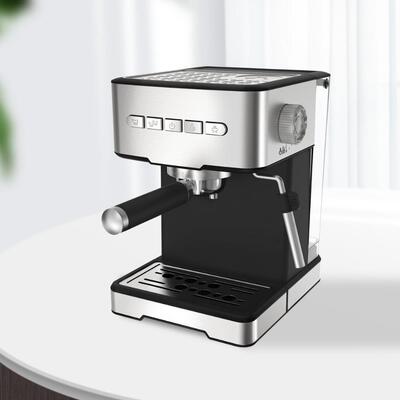 跨境家用全半自动小型奶泡蒸汽20bar欧英美规意式咖啡机