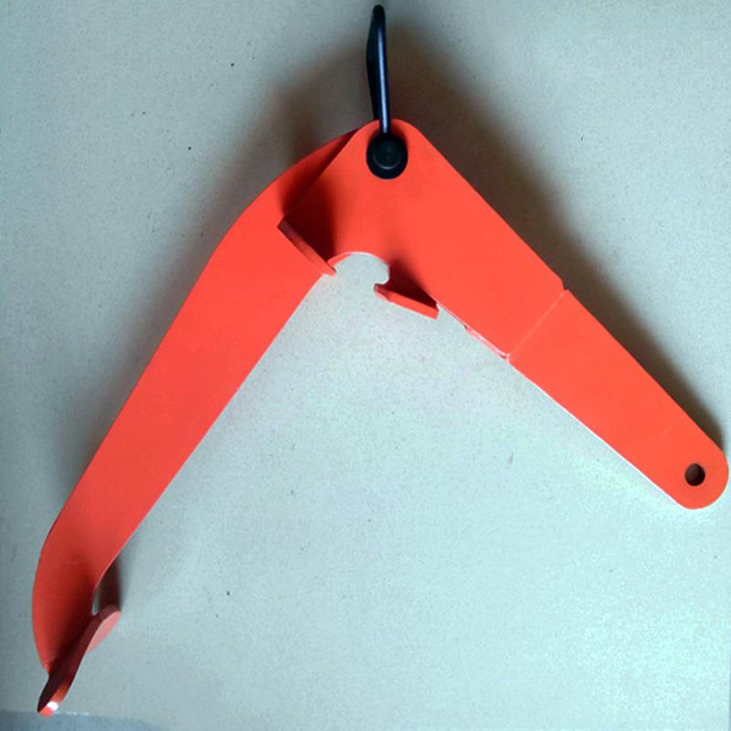 YQC双板油桶吊钳油桶垂直吊运叉车装卸起重钳0.6吨油桶夹