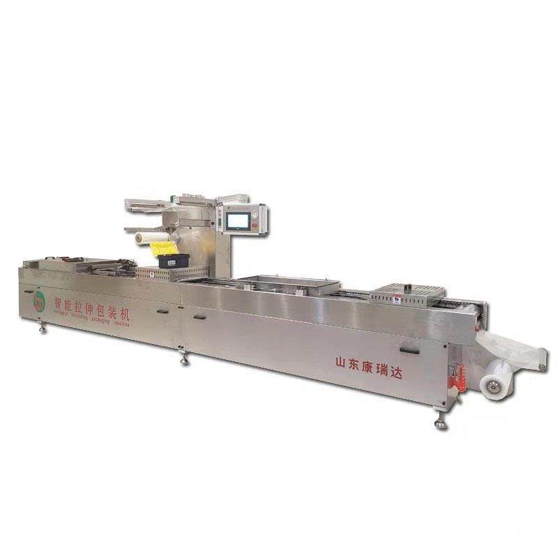 上门安装320420520拉伸膜真空包装机火锅底料全自动真空封口机