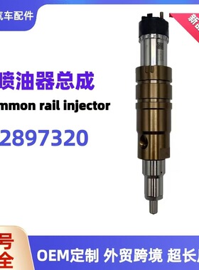 2897320高压共轨喷油器总成2872405喷油嘴全新SCANIA斯堪尼亚油嘴