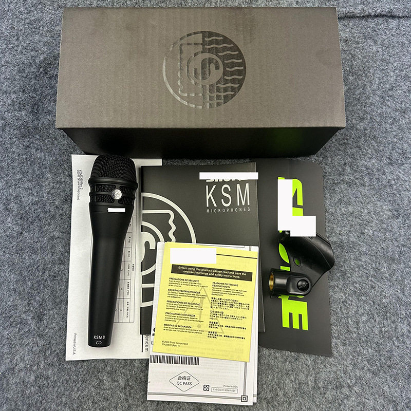 KSM8B  黑色皮盒 包装 款式高配 有线麦克风有线话筒,模玩/动漫/周边/娃圈三坑/桌游,文化/体育周边,淘宝优惠券,粉丝福利购,淘宝优惠卷