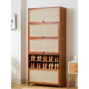 鞋柜家用有门电梯入户放在家外门口的鞋架结实耐用的防尘不占地方