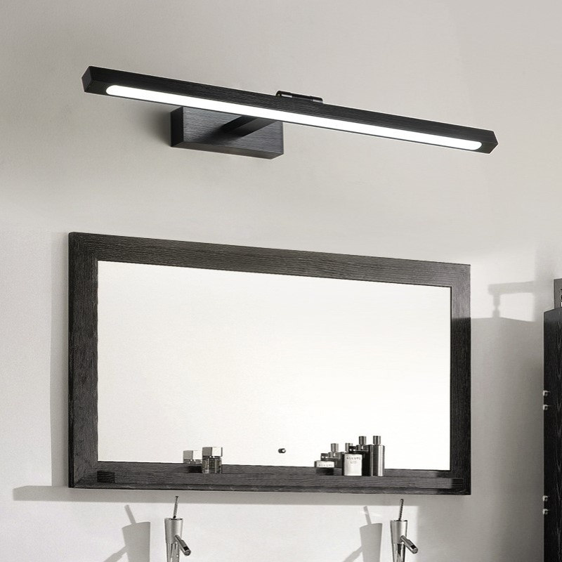 惠尔佳北欧镜前灯 led浴室防潮壁灯简约洗手间长条铝材镜柜镜子灯