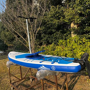 划水板 带脚蹬 脚踩 脚蹬 充气站立式 外销款 SUP