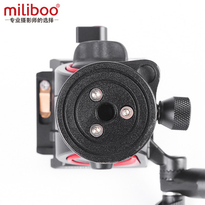 8miliboo米泊MUF小号液压阻尼云台摄影三脚架独脚架通用相机单反