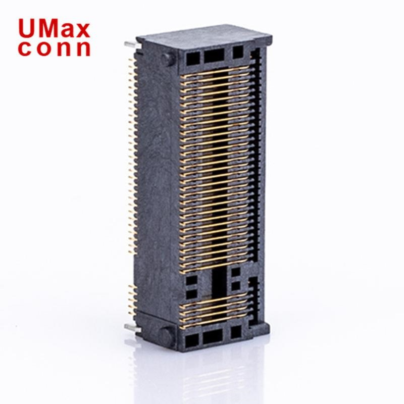 B Key 高度8.5H M.2 连接器 67P 75PIN PH=0.5 5G WIFF 模块 卡座