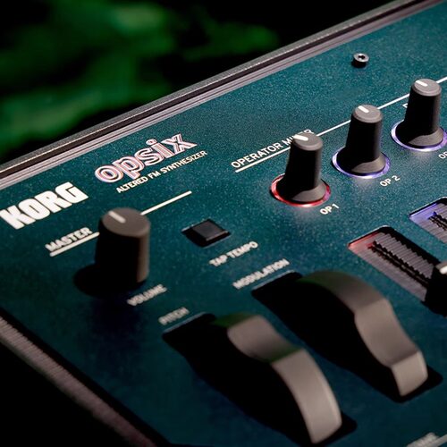KORG/扩乐格科音opsix FM合成器便携16步进音序器6复音37键全尺寸