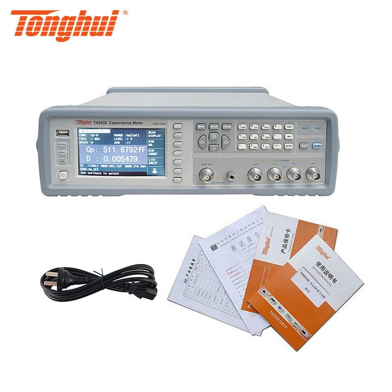 同惠电容测量仪TH2638型TH2638B高速精密电容测试仪2638C TH2638A