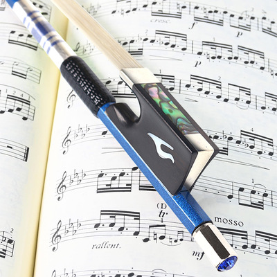 音芬特小提琴碳纤维琴弓专业小提4/4琴弓内蒙古马尾弓毛提琴配件