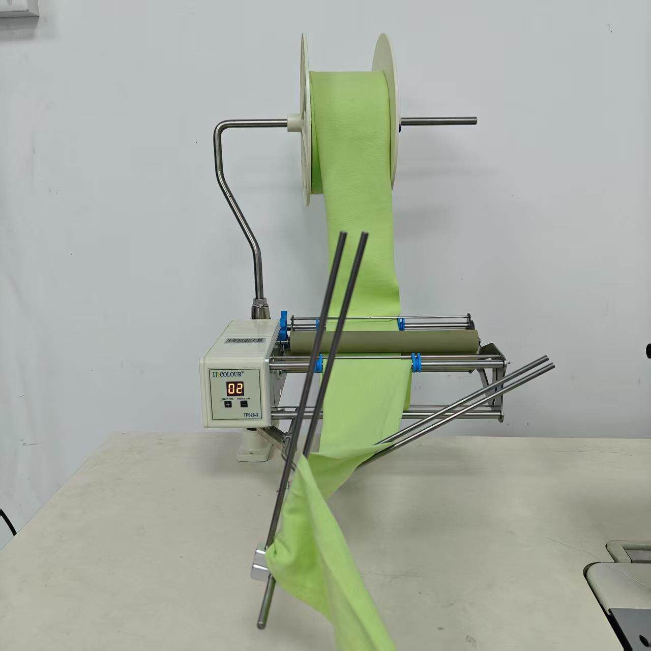 叁彩侧送加宽20CM自动送带机花边捆条送料机松带机辅助车缝松紧带