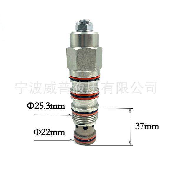螺纹插装SUN型平衡阀CWEA120L吊车船舶双向抗衡阀