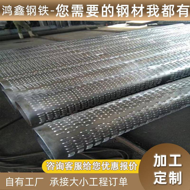 螺旋滤水管桥式滤水管水井钻探用冲孔滤水管大口径滤水管现货