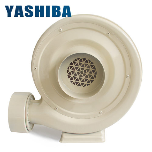 YASHIBA中压风机铁皮铜线气模拱门风机工业充气大风量离心鼓风机