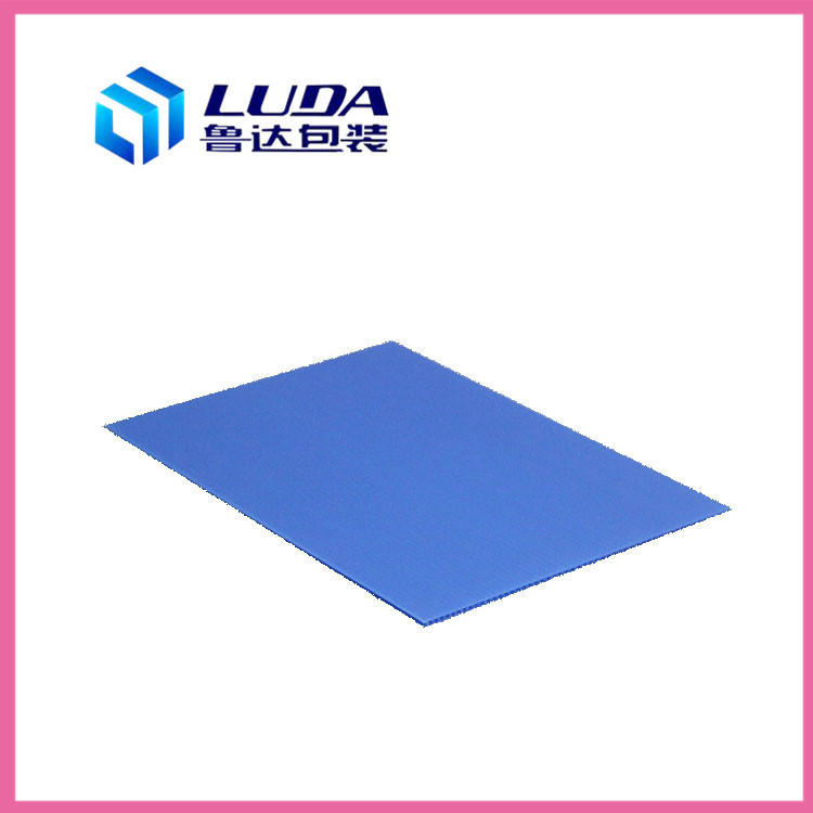 鲁达塑料中空板PP板蜂巢板婴儿车PP板莱阳中空板刀卡厂家