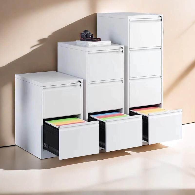 挂劳柜卡箱A4文件柜办公室带锁资料柜FC三斗四斗档案柜拆装多斗柜