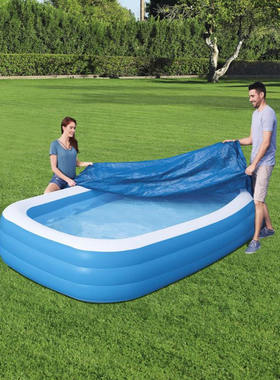 bestway58108 58319长方形充气游泳池盖布 盖子游泳池防尘布加厚