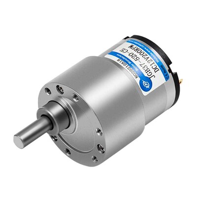 JGB37-520微型直流减速齿轮电机6V12V24V调速大扭矩电动机马达