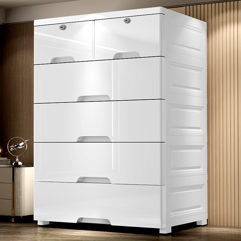 70/75/85cm面宽塑料多层加厚收纳箱收纳柜子家用大号抽屉式整理箱,收纳整理,收纳箱,淘宝优惠券,粉丝福利购,淘宝优惠卷